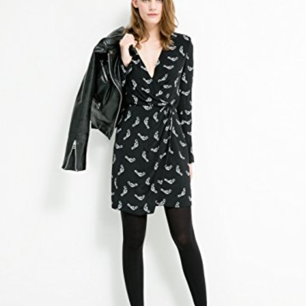 MANGO suits guns mini dress